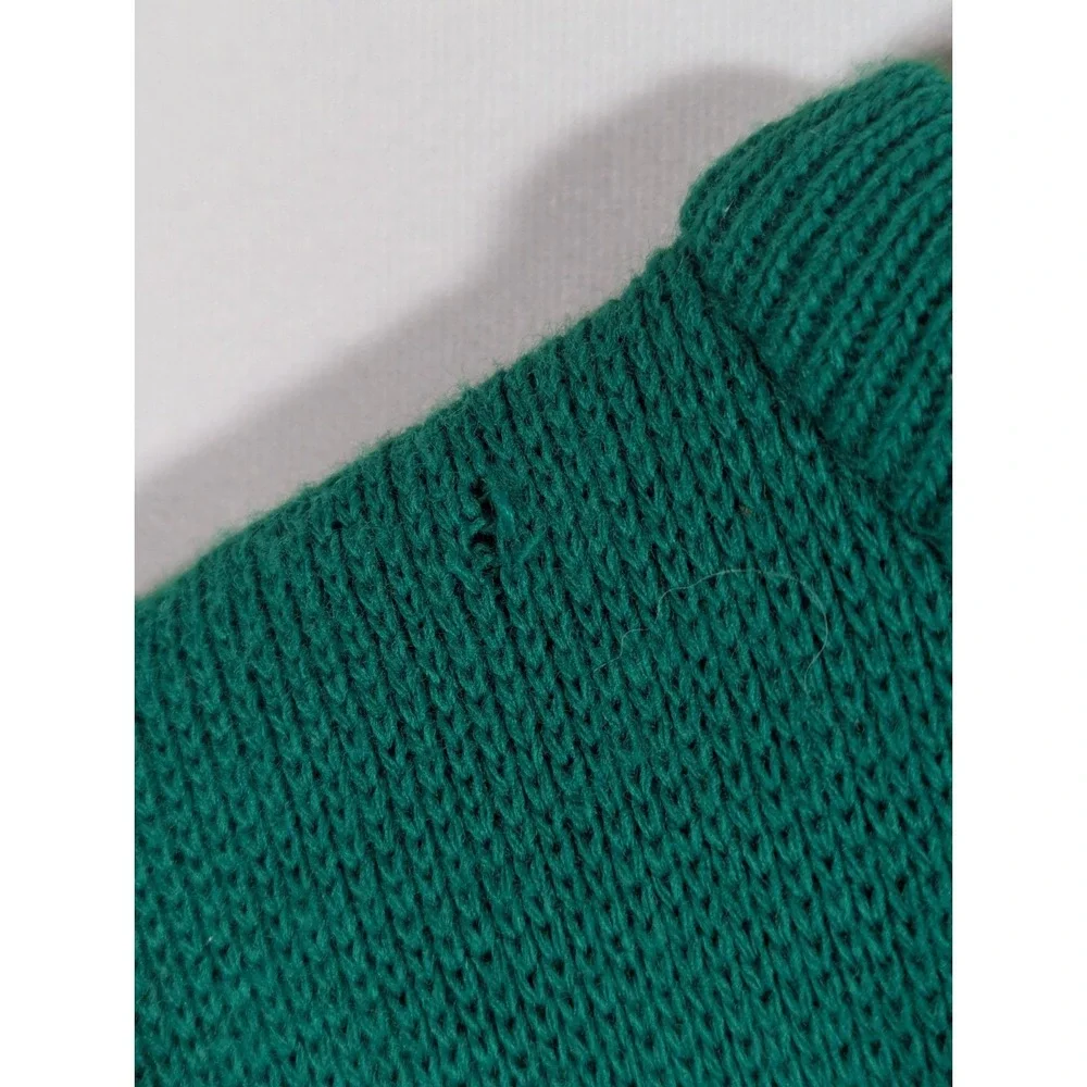 Emerald Isle Crew Neck Claddagh Sweater Shamrock Knit Irish St Patrick Small
